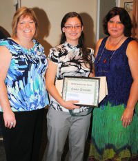 Emily Prescott (middle): Nancy Prescott (left)