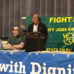 VSEA Members Participate In Public Forum On Budget Cuts