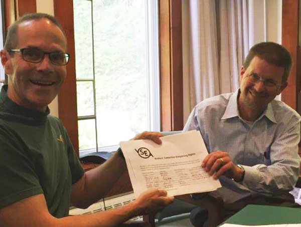 VSEA Rank And File Leaders Meet With Key Legislative Leaders