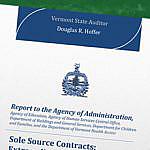 Auditor’s Office Releases Audit Harsh Of State’s “Sole-Source” Contracting Practices