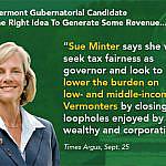 One Vermont Gubernatorial Candidate Has The Right Idea To Generate Some Revenue…